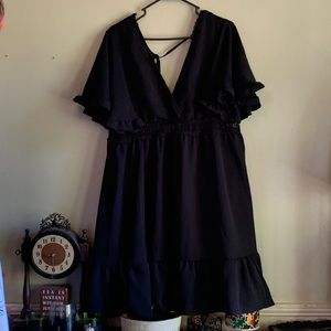 Broom Skirt Style Maternity Dress